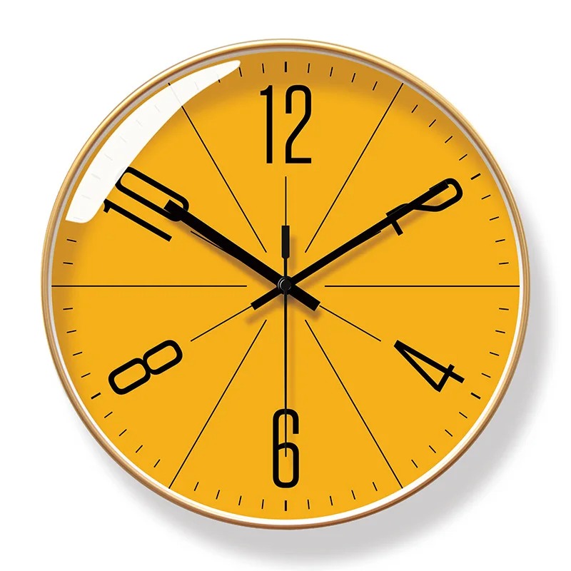 Axis Modern Silent Wall Clock – Art Nouveau Design for Stylish Kitchen Decor