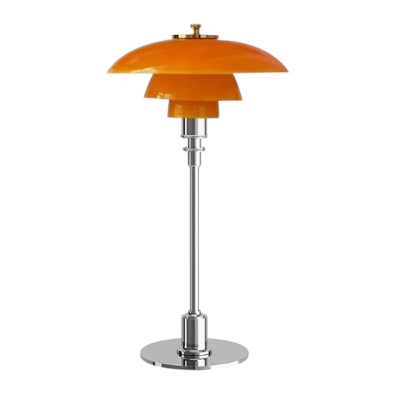 Danish Dimmable Table Lamp – Modern Iron & Glass Design for Any Room