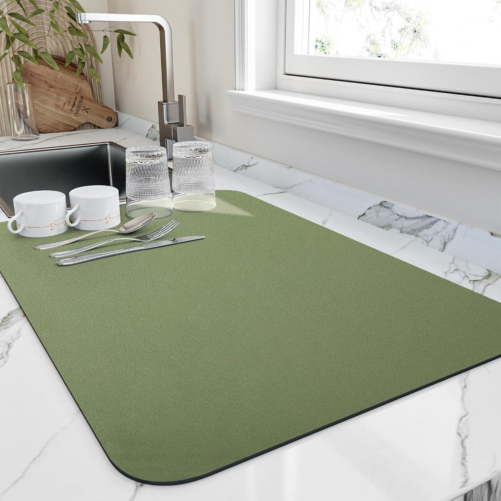 Dynamo Kitchen Dish Mat – Super-Absorbent Quick Drying Solution