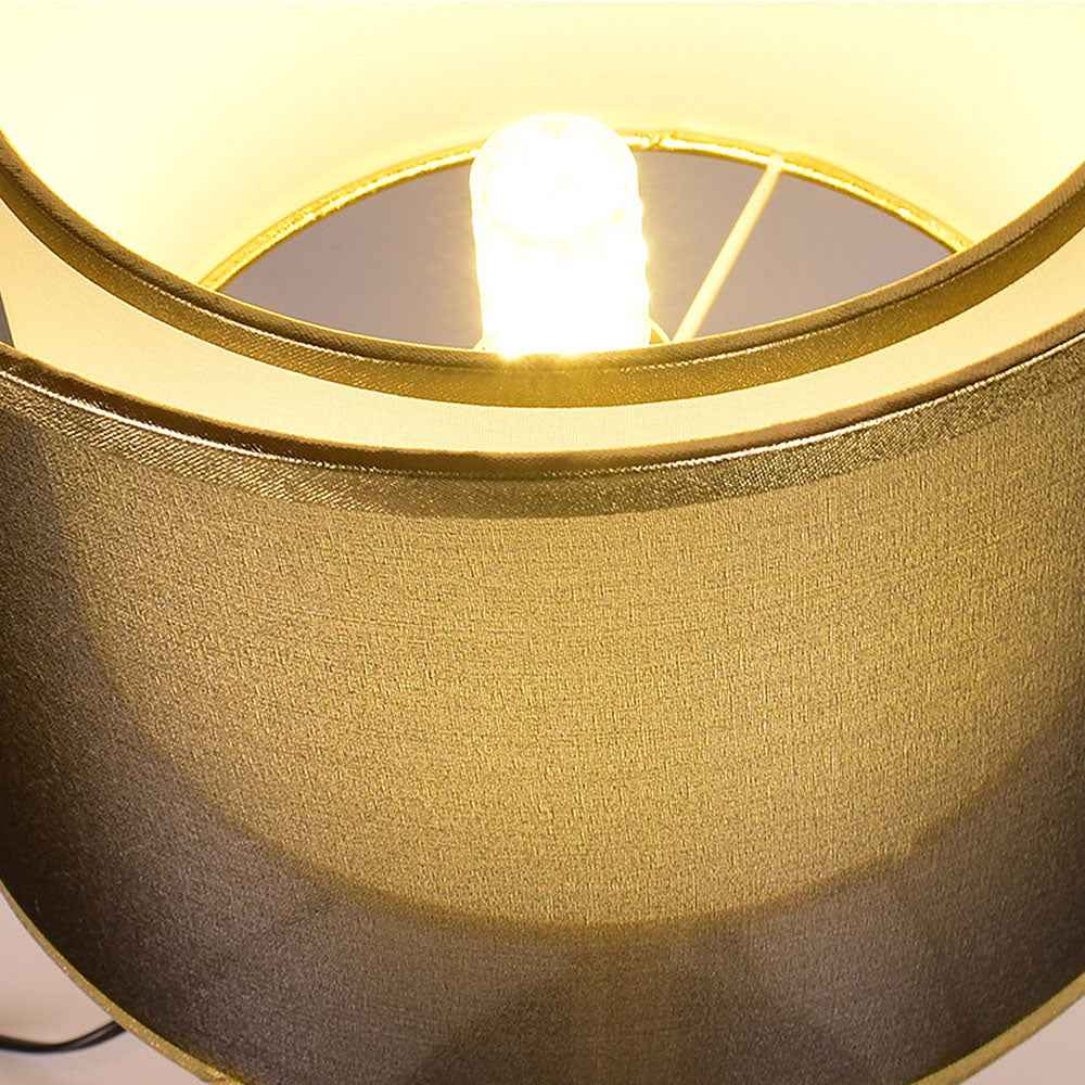 Fifi Modern Gold Table Lamp – Stylish Fabric Design for Cozy Spaces