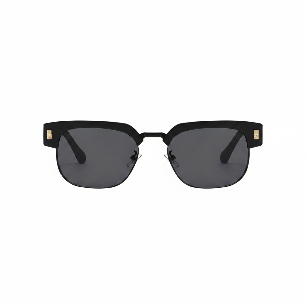 Juno Men's Sunglasses – Stylish Clubmaster Design with UV400 Protection