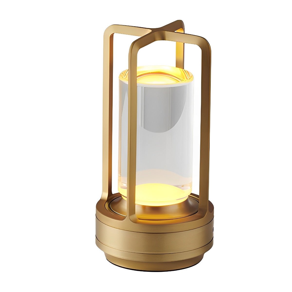 Valen Sleek Portable Lantern Table Lamp – Cordless Design for Adjustable Bedside Lighting