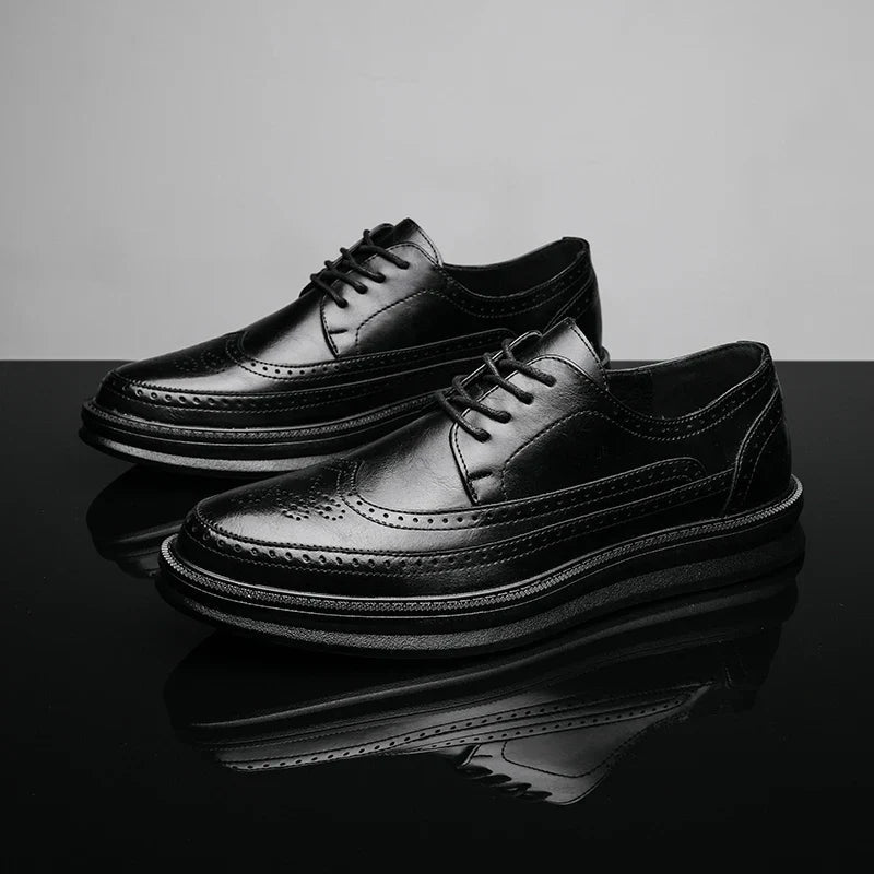 Vinny Men's Sneakers – Premium Leather, Stylish Comfort for Any Occasion