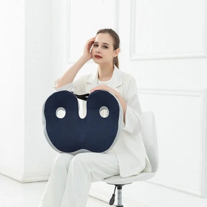 Ari Adjustable Memory Foam Seat Cushion – Ergonomic Design for Back Comfort