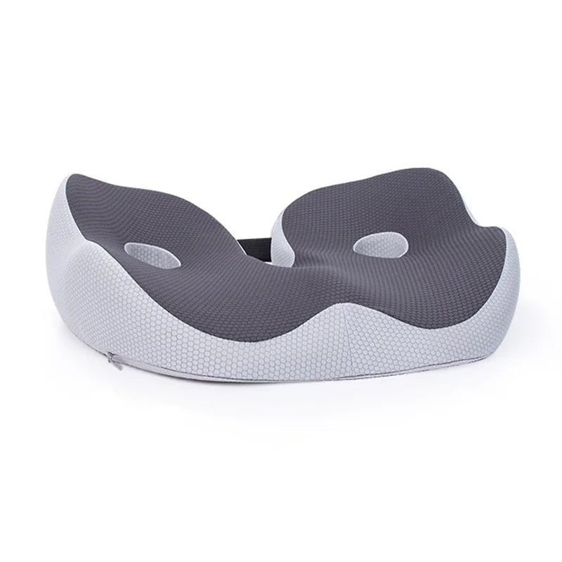 Ari Adjustable Memory Foam Seat Cushion – Ergonomic Design for Back Comfort