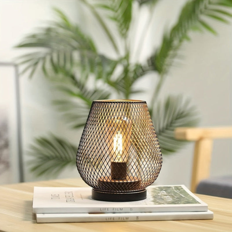 Novella Bedside Lamps Set – Modern Industrial Design with Cozy Ambient Lighting