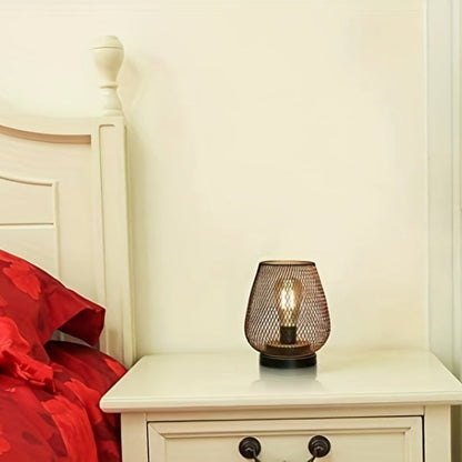 Novella Bedside Lamps Set – Modern Industrial Design with Cozy Ambient Lighting