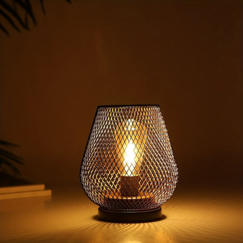 Novella Bedside Lamps Set – Modern Industrial Design with Cozy Ambient Lighting
