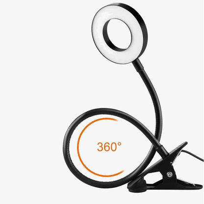 Delyon LED Desk Lamp for Students – Flexible Gooseneck with Adjustable Brightness