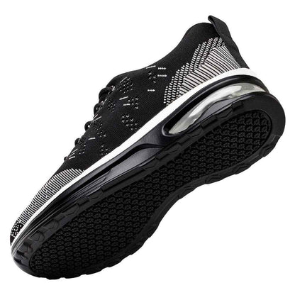 Asher Men's Safety Shoes – Steel Toe Protection with Non-Slip Comfort