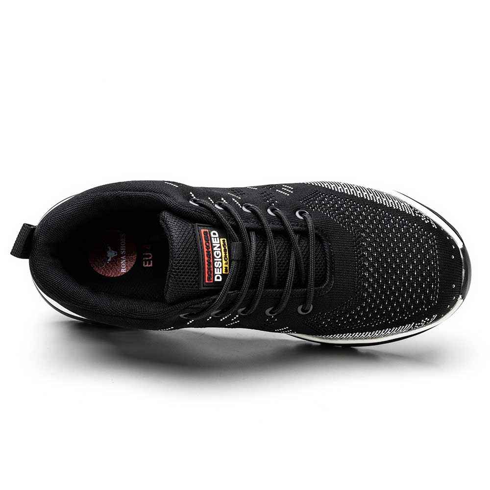 Asher Men's Safety Shoes – Steel Toe Protection with Non-Slip Comfort