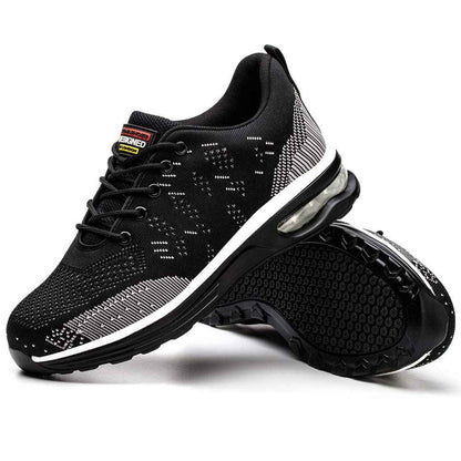 Asher Men's Safety Shoes – Steel Toe Protection with Non-Slip Comfort