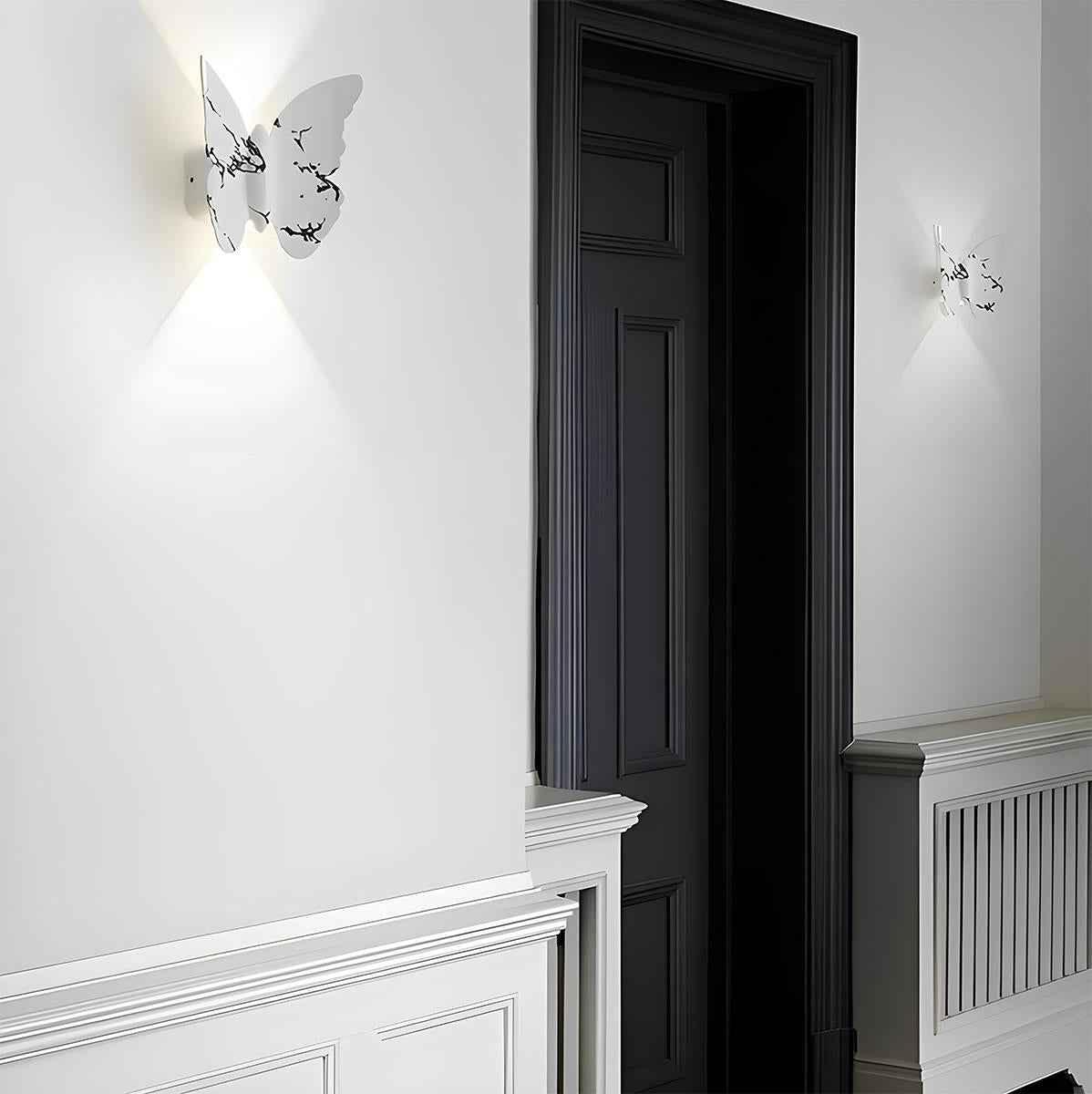 Butterfly Contemporary Outdoor Wall Lamp – Artistic Design for Stylish Illumination
