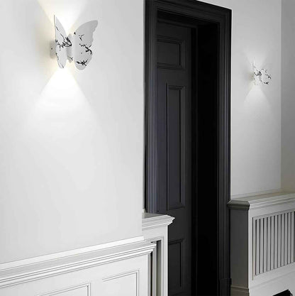 Butterfly Contemporary Outdoor Wall Lamp – Artistic Design for Stylish Illumination