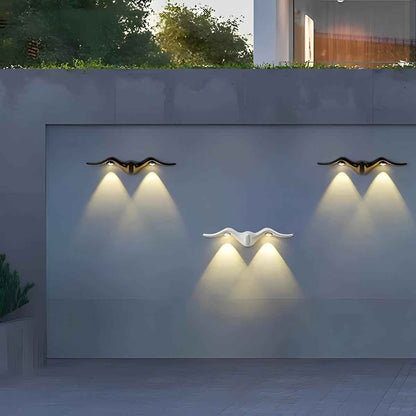 Butterfly Contemporary Outdoor Wall Lamp – Artistic Design for Stylish Illumination