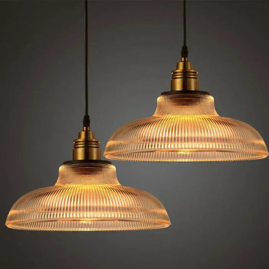 Aureglint Modern Glass Pendant Lighting – Adjustable Height for Cozy Kitchens
