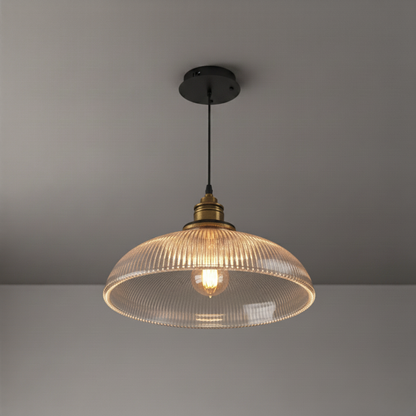 Aureglint Modern Glass Pendant Lighting – Adjustable Height for Cozy Kitchens