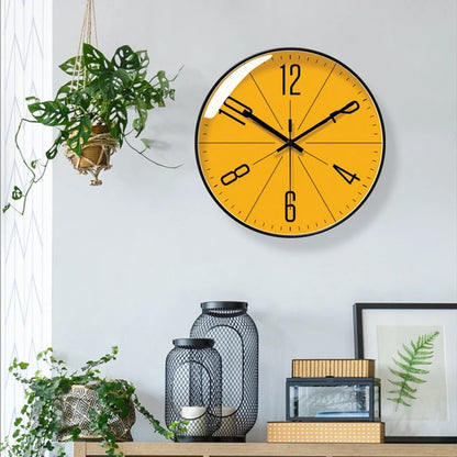 Axis Modern Silent Wall Clock – Art Nouveau Design for Stylish Kitchen Decor