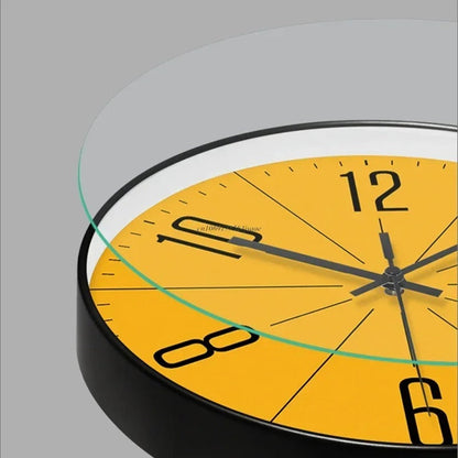Axis Modern Silent Wall Clock – Art Nouveau Design for Stylish Kitchen Decor