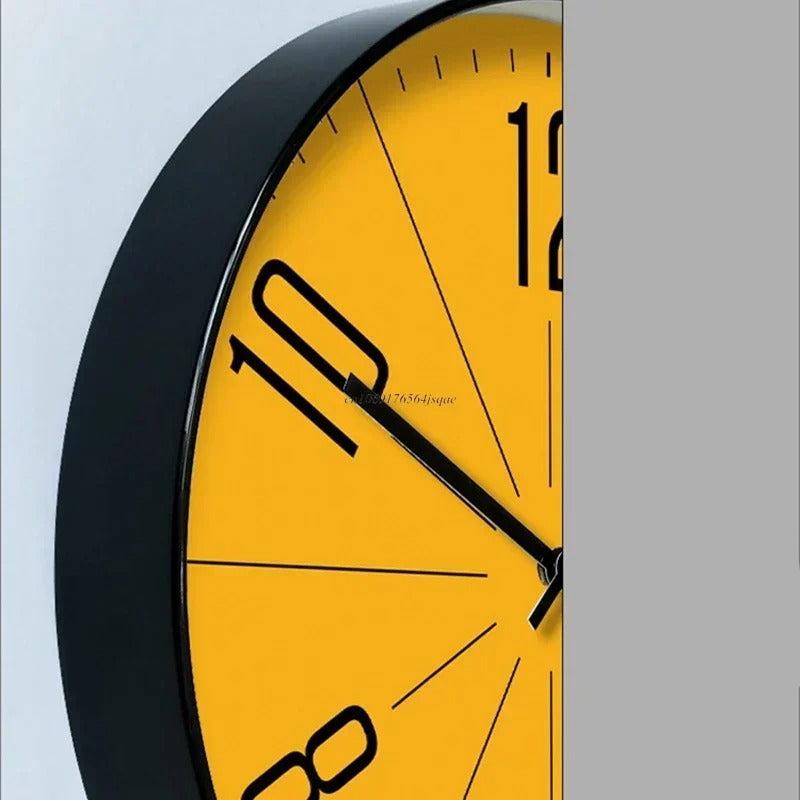 Axis Modern Silent Wall Clock – Art Nouveau Design for Stylish Kitchen Decor
