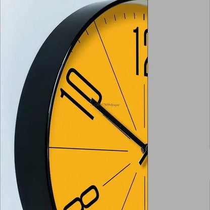 Axis Modern Silent Wall Clock – Art Nouveau Design for Stylish Kitchen Decor