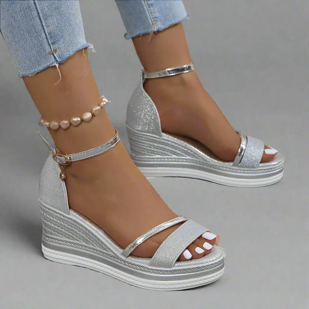 Ava Women's Classic Wedge Sandals – Comfortable and Stylish Footwear