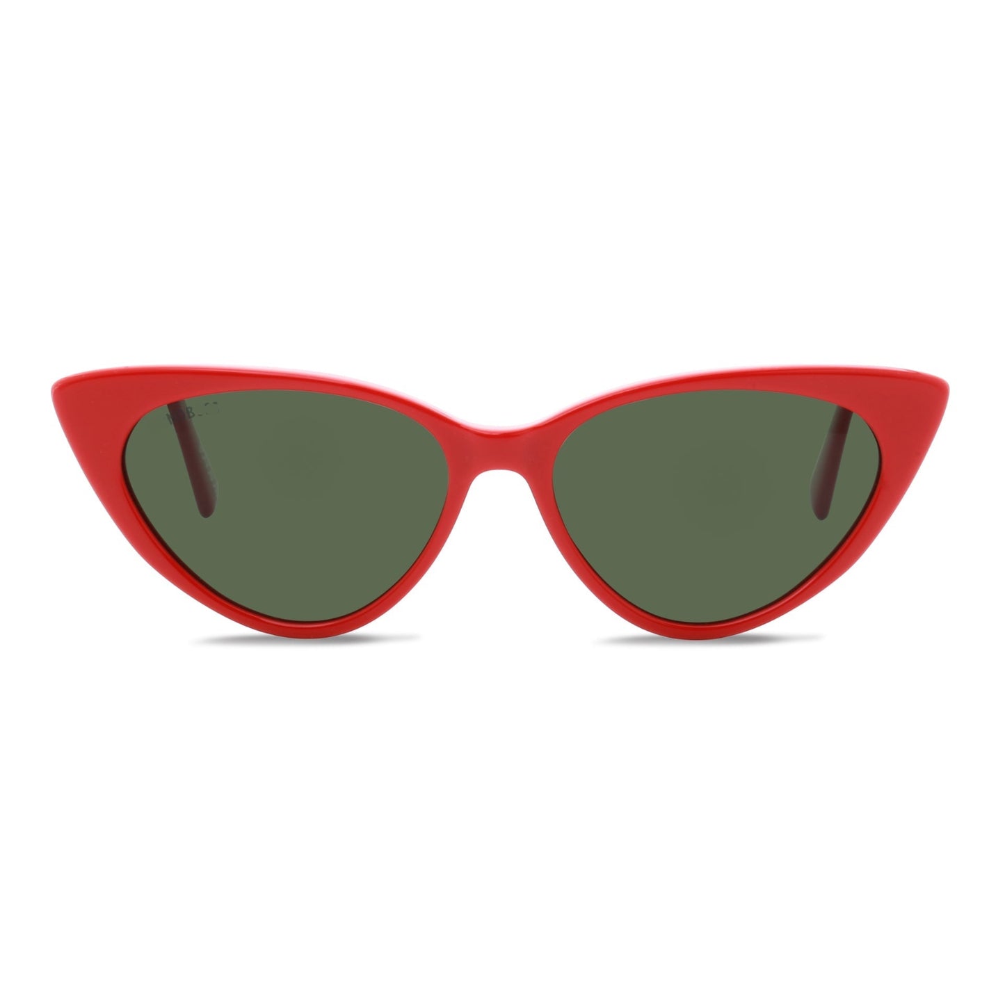 Evie Women's Red Cat-Eye Sunglasses – Polarized UV400 Eye Protection