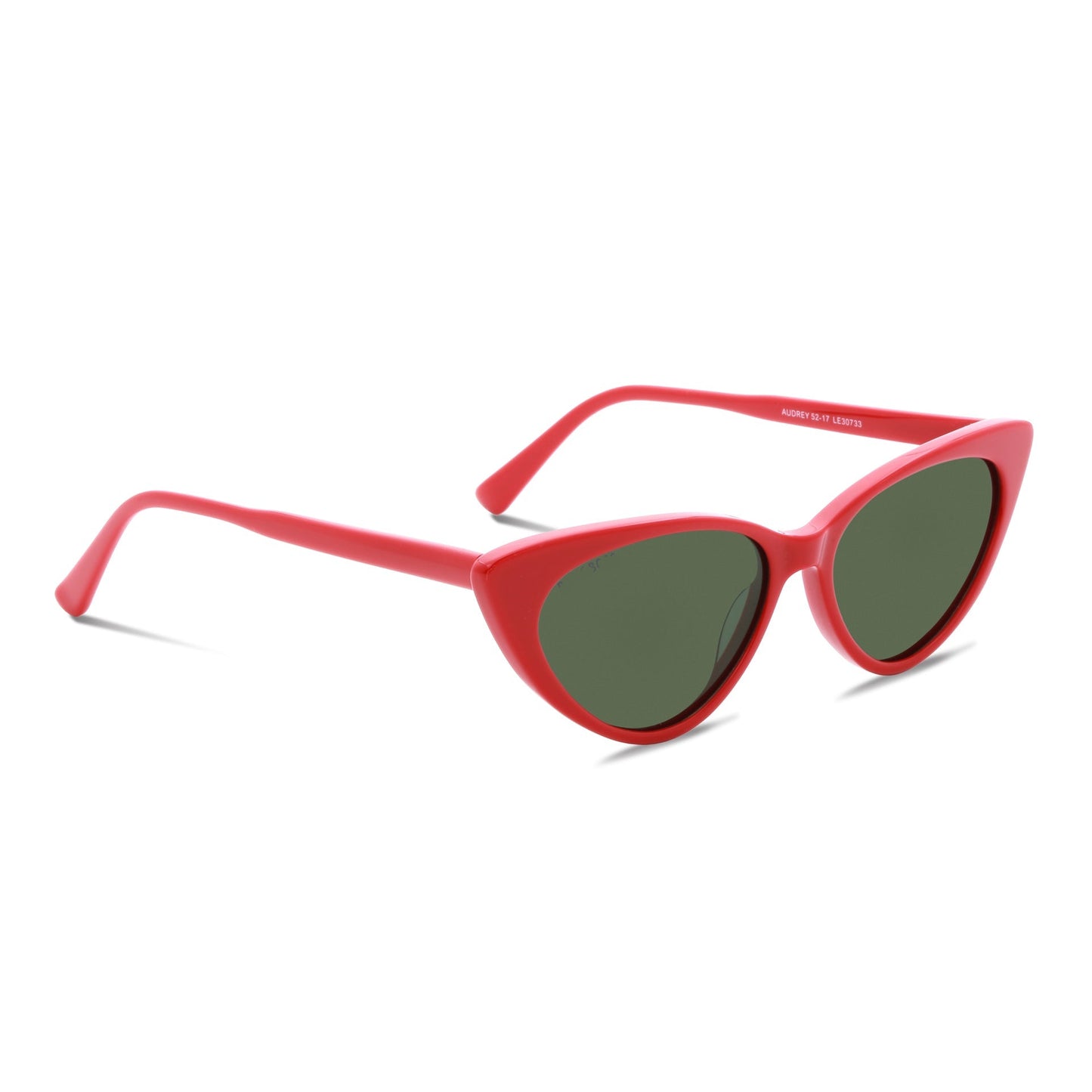 Evie Women's Red Cat-Eye Sunglasses – Polarized UV400 Eye Protection