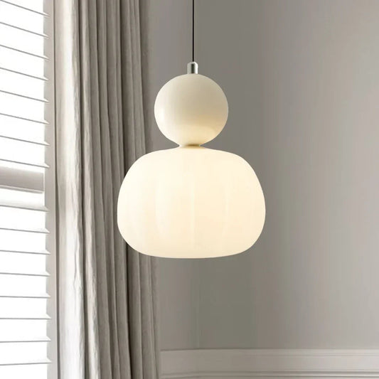 Caldera Bauhaus Pendant Light – Artistic Pumpkin Design for Modern Kitchens