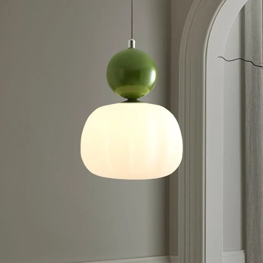Caldera Bauhaus Pendant Light – Artistic Pumpkin Design for Modern Kitchens