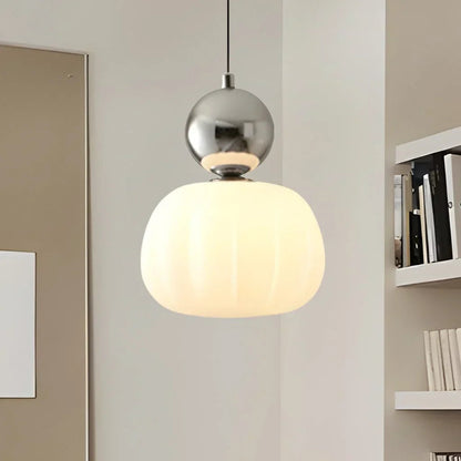 Caldera Bauhaus Pendant Light – Artistic Pumpkin Design for Modern Kitchens