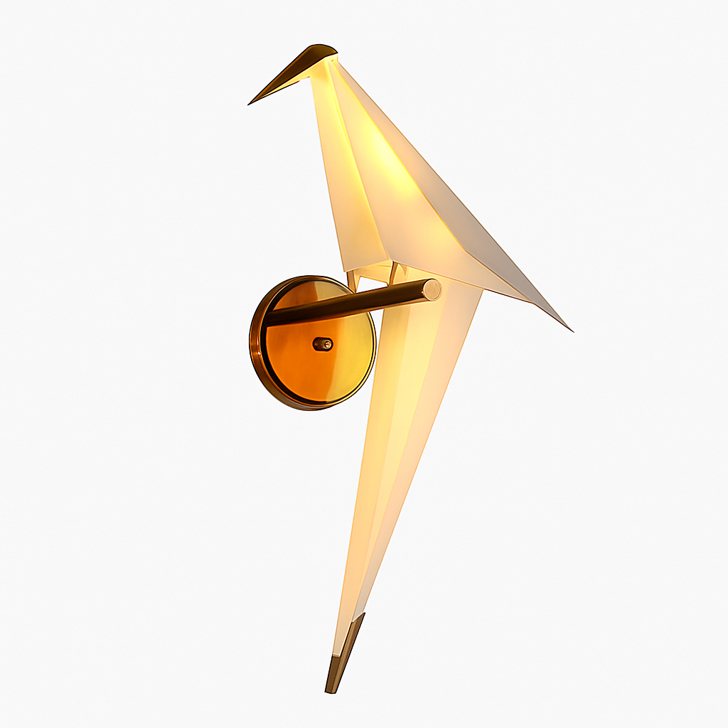 Avir Bird Modern Wall Light – Artistic LED Pendant for Elegant Spaces