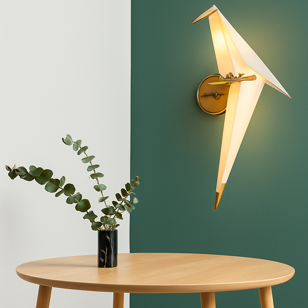Avir Bird Modern Wall Light – Artistic LED Pendant for Elegant Spaces