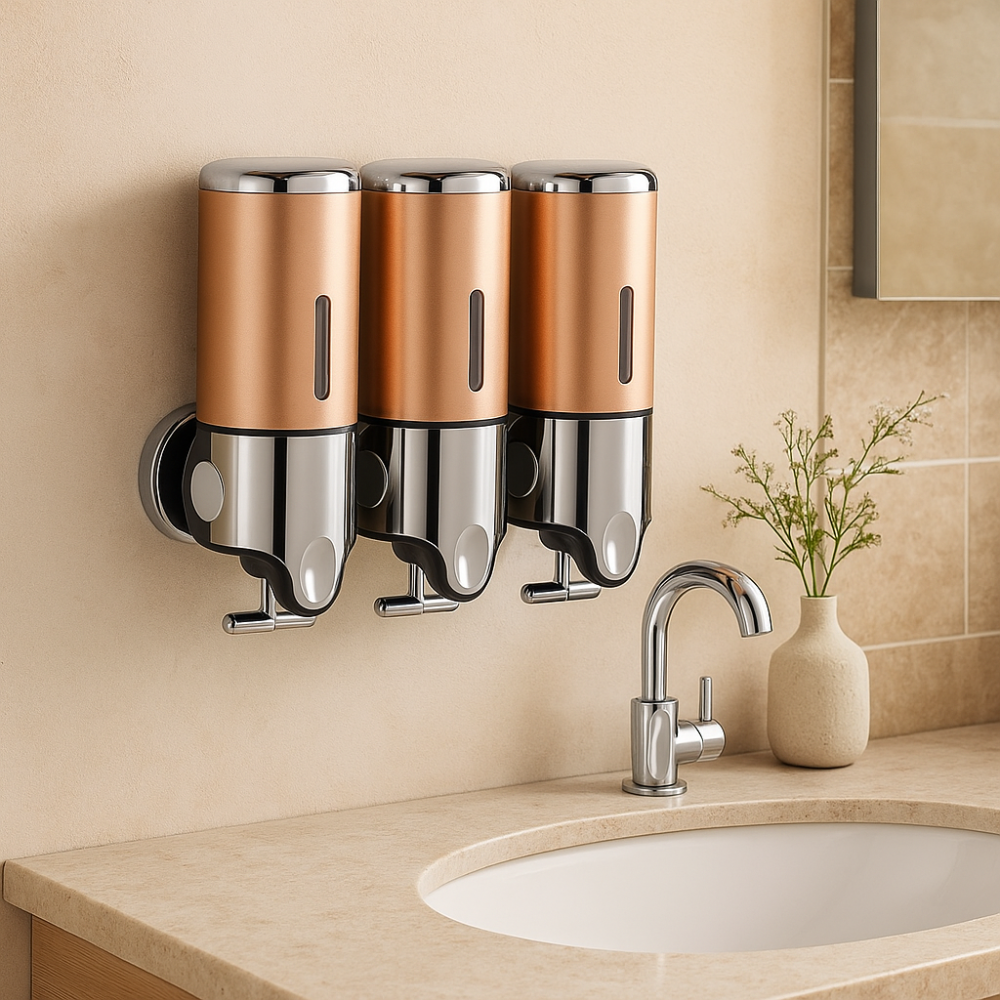 Gildra Modern Wall Mounted Soap Dispenser – Stylish Space-Saving Design