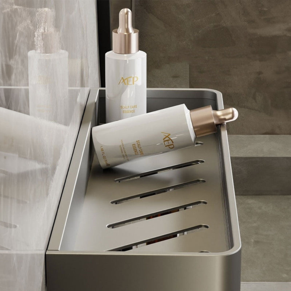 Faroa Bathroom Wall Rack – Modern Organizer for Shower Storage Essentials