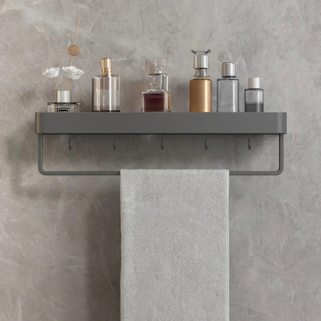 Faroa Bathroom Wall Rack – Modern Organizer for Shower Storage Essentials