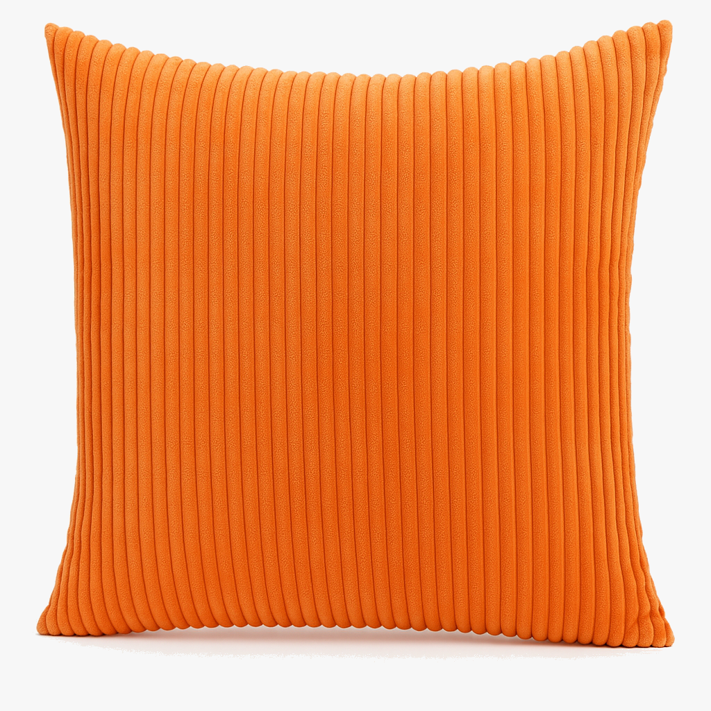 Stripe Design Corduroy Home Decorative Cushion Cover – Soft feel for Modern Spaces