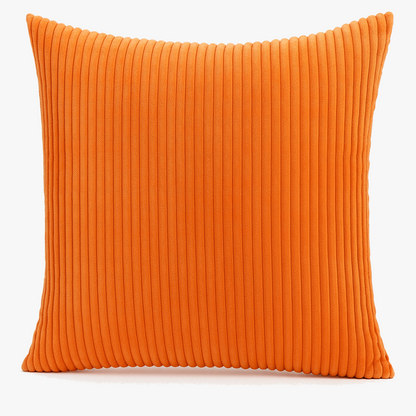 Stripe Design Corduroy Home Decorative Cushion Cover – Soft feel for Modern Spaces