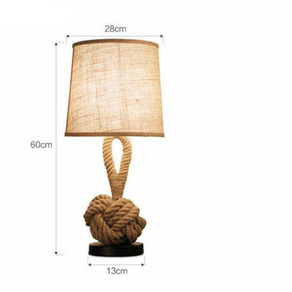 Rove Modern Bedside Lamp – Stylish Fabric Shade for Cozy Bedroom Ambiance