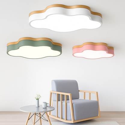 Velisse Modern LED Ceiling Light Fixture – Dimmable Cloud Design for Cozy Spaces