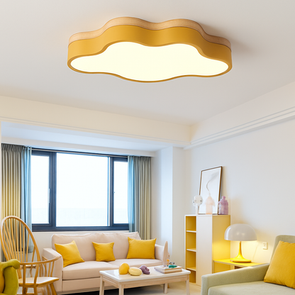 Velisse Modern LED Ceiling Light Fixture – Dimmable Cloud Design for Cozy Spaces