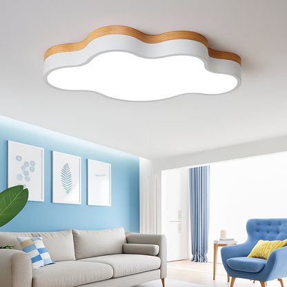 Velisse Modern LED Ceiling Light Fixture – Dimmable Cloud Design for Cozy Spaces