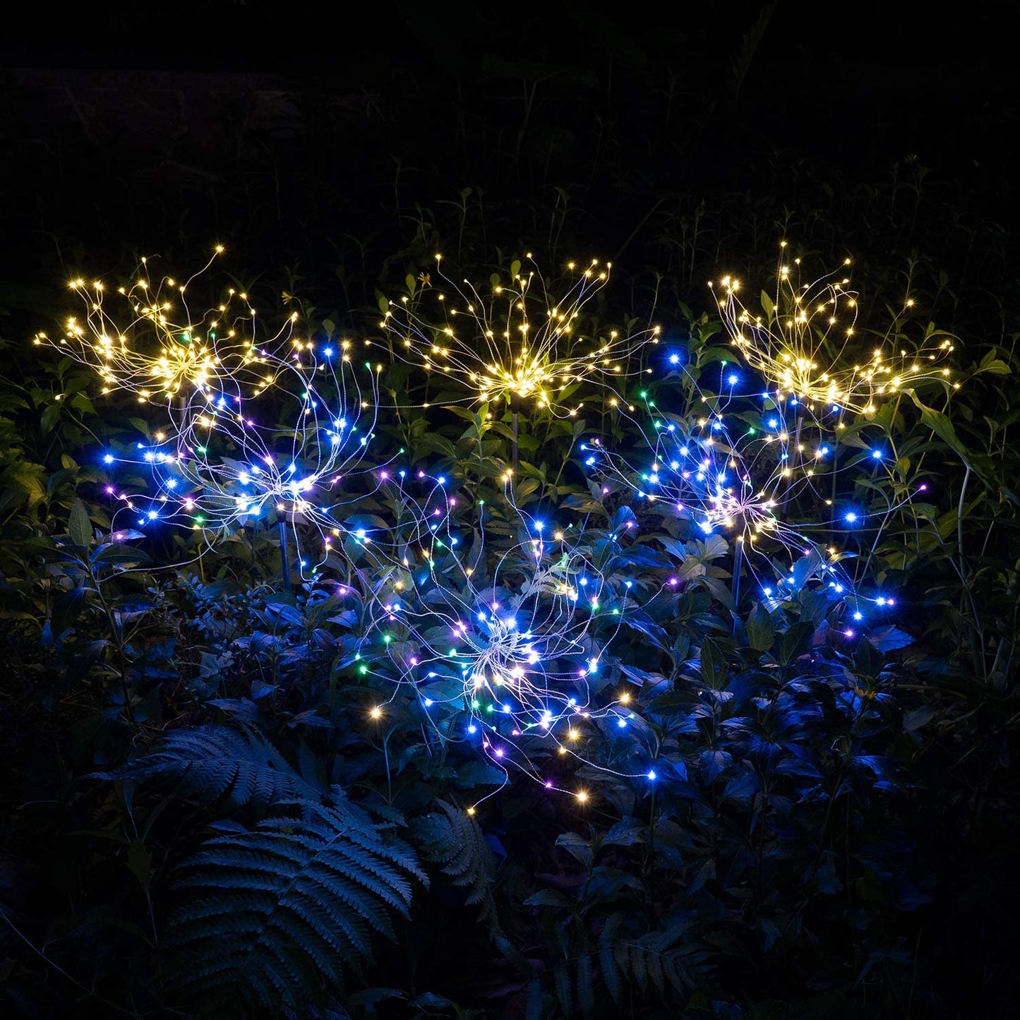 Ziva Solar Garden Lights – Vibrant LED Display for Outdoor Spaces