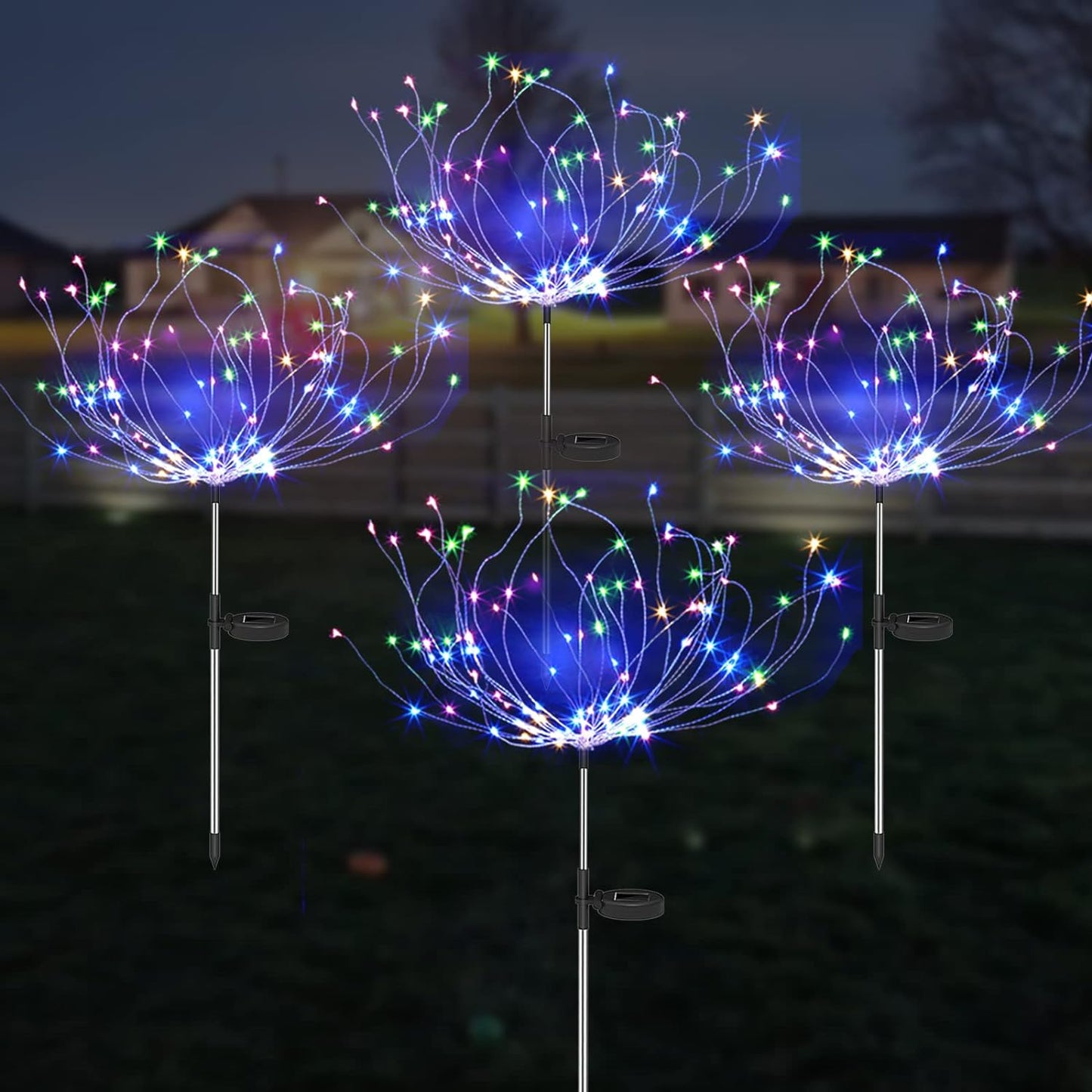 Ziva Solar Garden Lights – Vibrant LED Display for Outdoor Spaces
