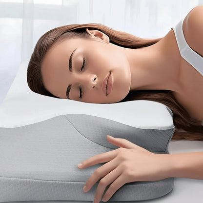Lunelle Best Pillow for Side Sleepers – Support Memory Foam for Neck Relief