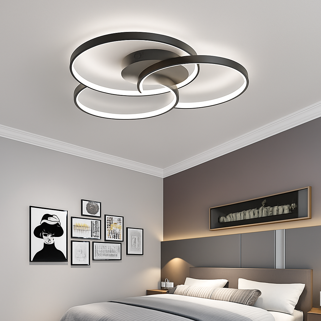 Bwart Contemporary LED Ceiling Light – Stylish Flush Mount Fixture for Modern Spaces