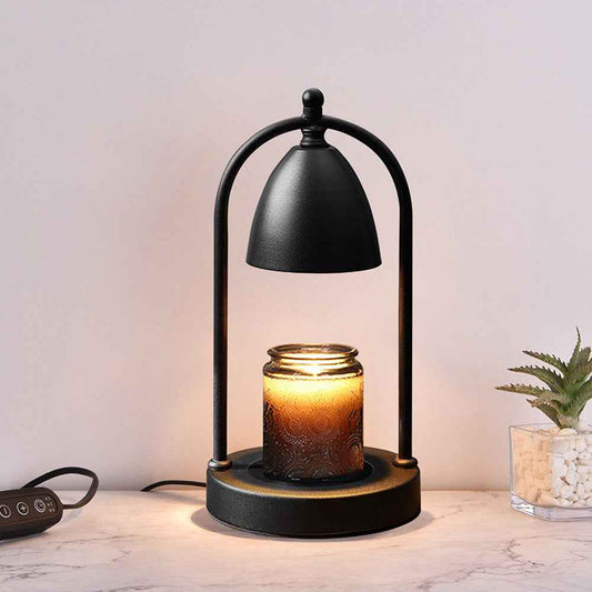 Candleton Elegant Iron Warming Lamp – Dimmable Timer for Safe Aromatherapy