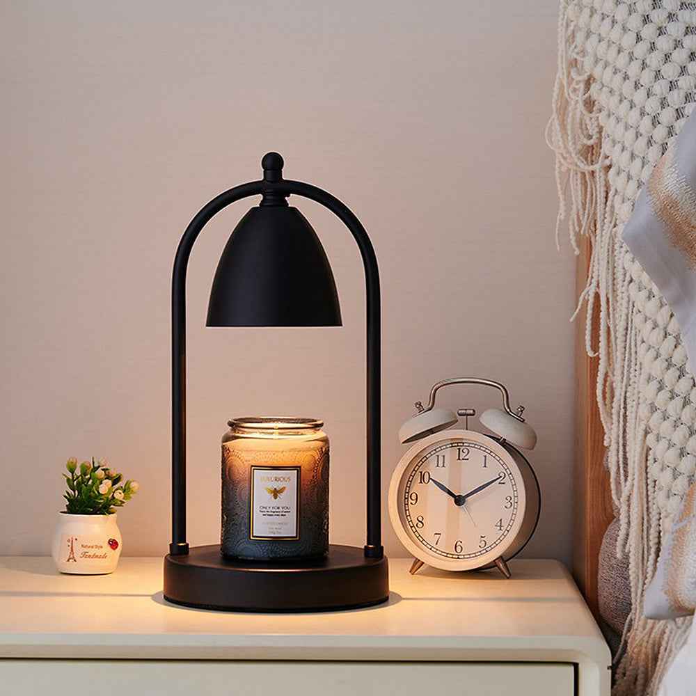 Candleton Elegant Iron Warming Lamp – Dimmable Timer for Safe Aromatherapy