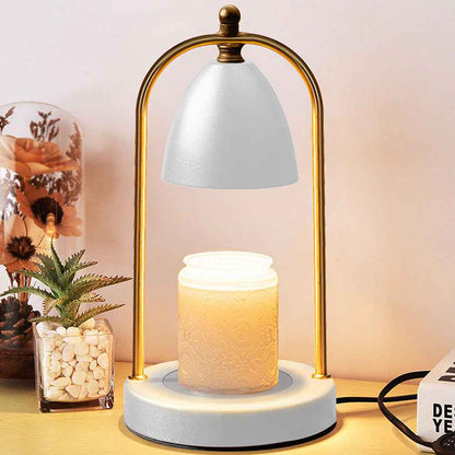 Candleton Elegant Iron Warming Lamp – Dimmable Timer for Safe Aromatherapy