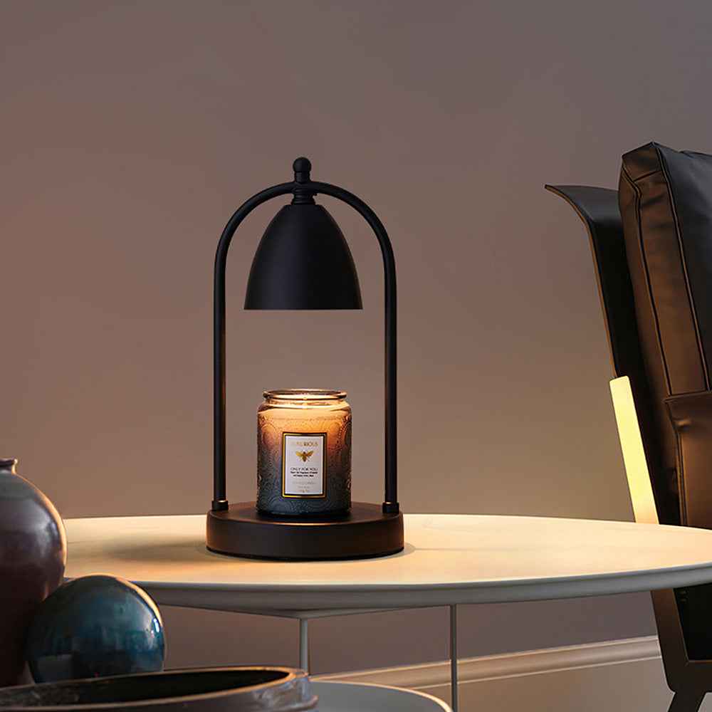 Candleton Elegant Iron Warming Lamp – Dimmable Timer for Safe Aromatherapy